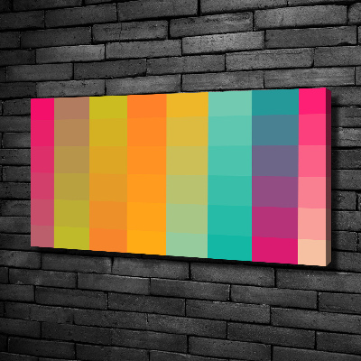 Foto quadro su tela Quadrati colorati
