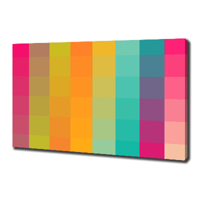 Foto quadro su tela Quadrati colorati