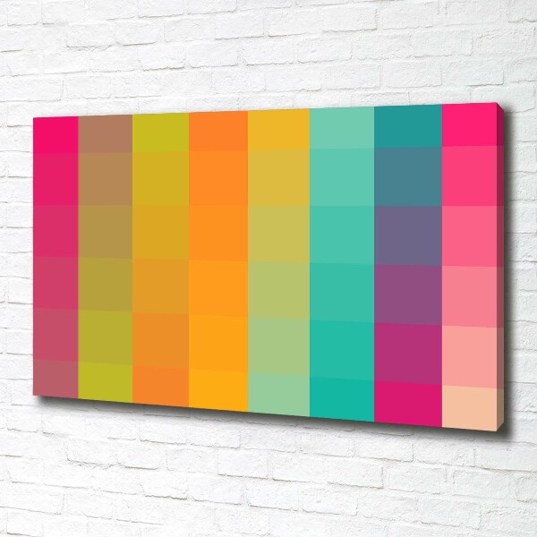 Foto quadro su tela Quadrati colorati