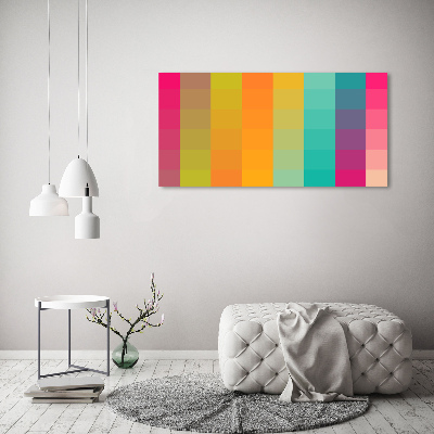 Foto quadro su tela Quadrati colorati