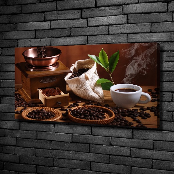 Foto quadro su tela Una tazza di espresso