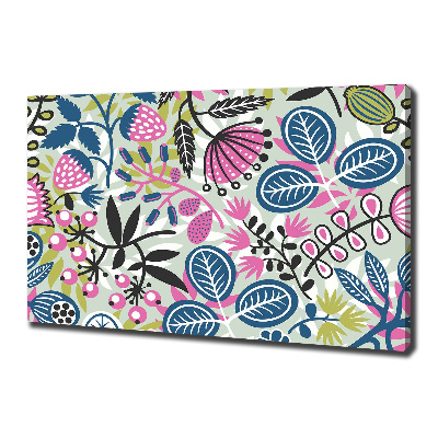 Quadro su tela Motivo floreale