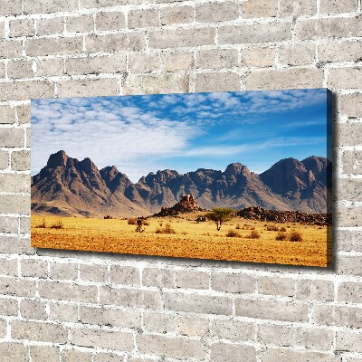 Foto quadro su tela Rocce in Namibia