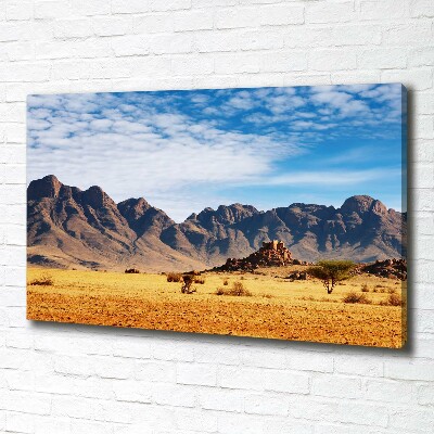 Foto quadro su tela Rocce in Namibia