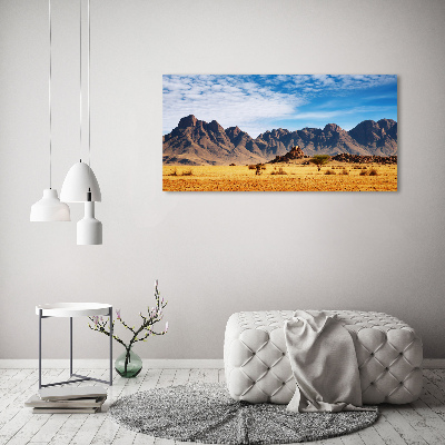 Foto quadro su tela Rocce in Namibia