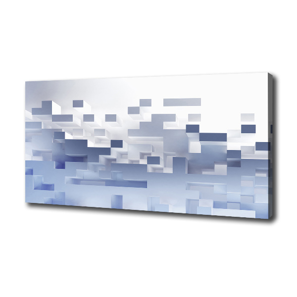 Quadro stampa su tela Astrazione cubica