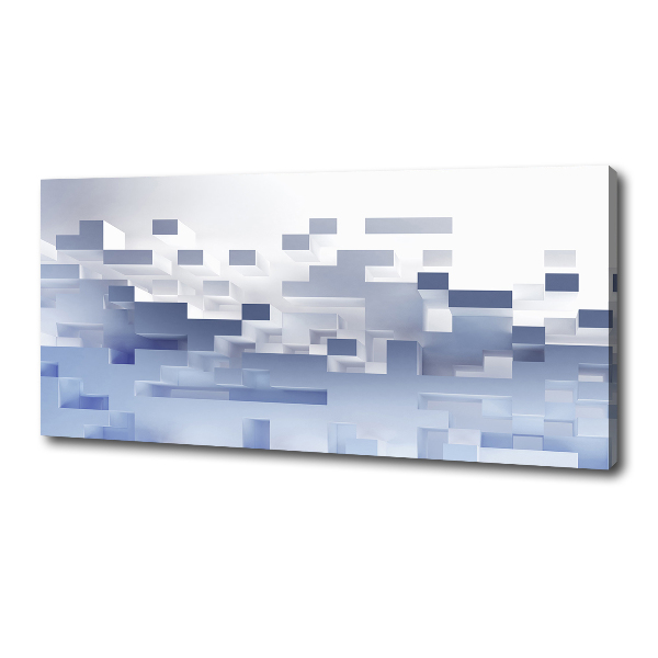 Quadro stampa su tela Astrazione cubica