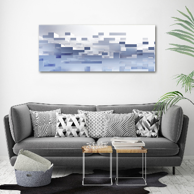 Quadro stampa su tela Astrazione cubica