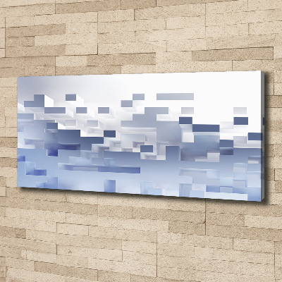 Quadro stampa su tela Astrazione cubica