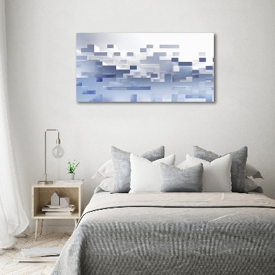 Quadro stampa su tela Astrazione cubica