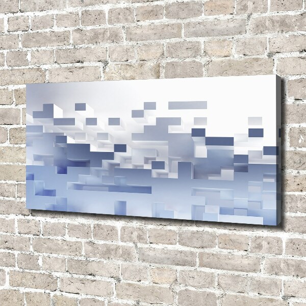 Quadro stampa su tela Astrazione cubica