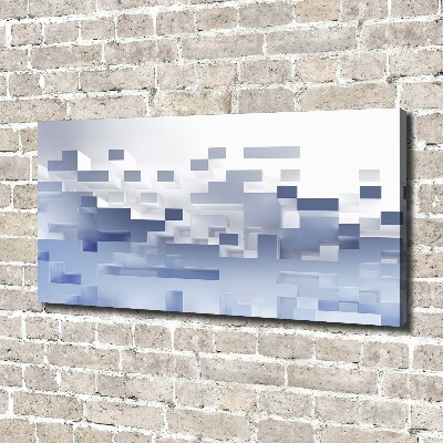 Quadro stampa su tela Astrazione cubica