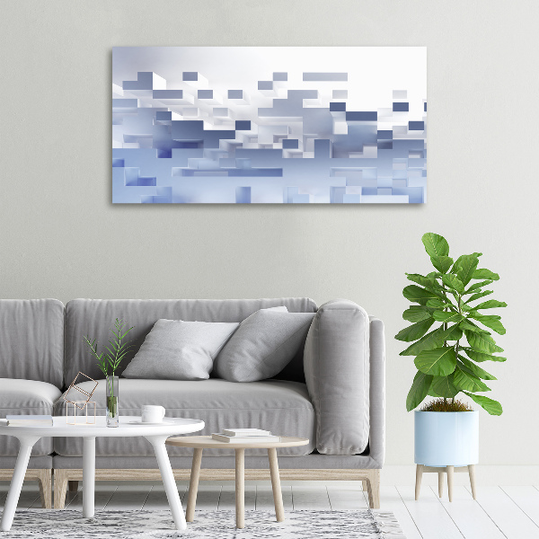 Quadro stampa su tela Astrazione cubica