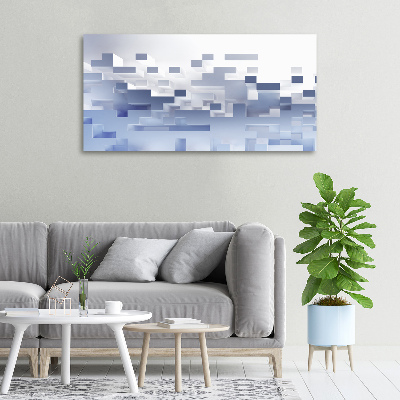 Quadro stampa su tela Astrazione cubica