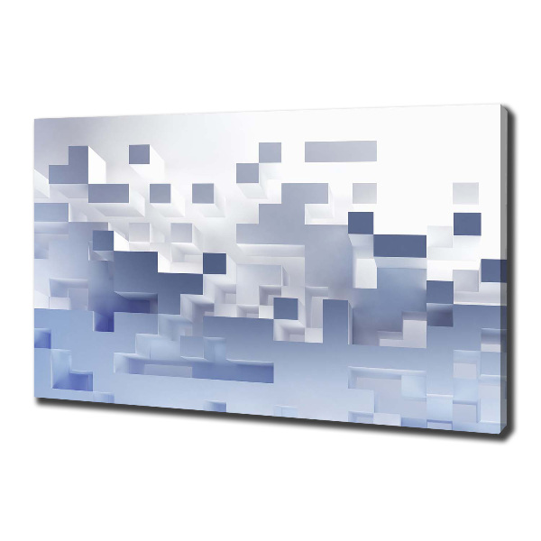 Quadro stampa su tela Astrazione cubica