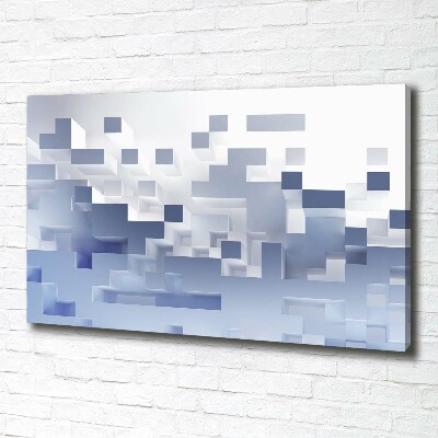 Quadro stampa su tela Astrazione cubica