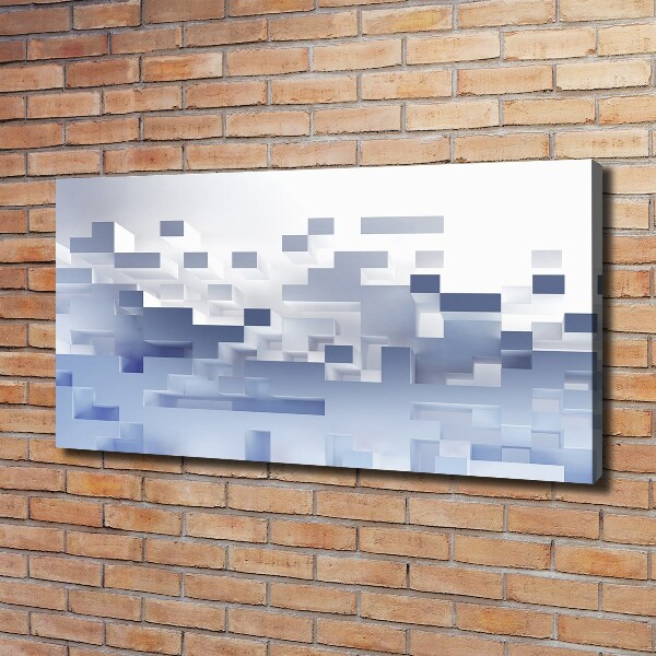 Quadro stampa su tela Astrazione cubica