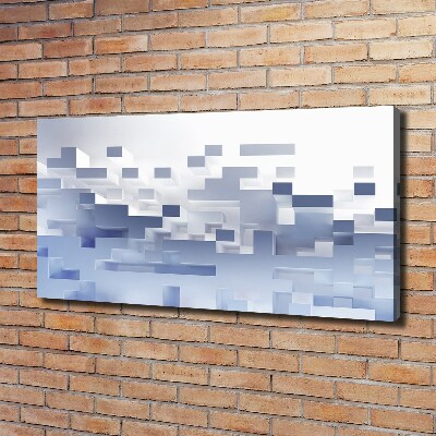 Quadro stampa su tela Astrazione cubica