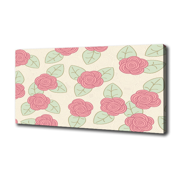 Foto quadro su tela Rose