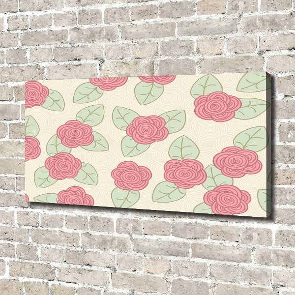 Foto quadro su tela Rose