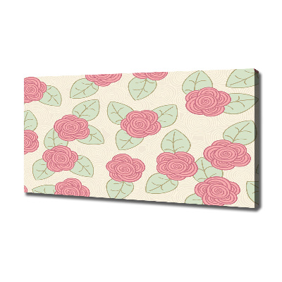 Foto quadro su tela Rose