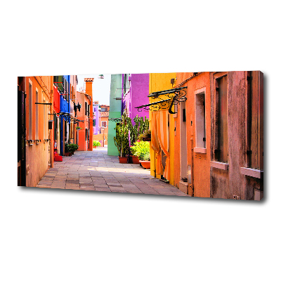 Foto quadro su tela Strade colorate