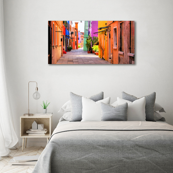 Foto quadro su tela Strade colorate