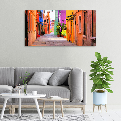 Foto quadro su tela Strade colorate