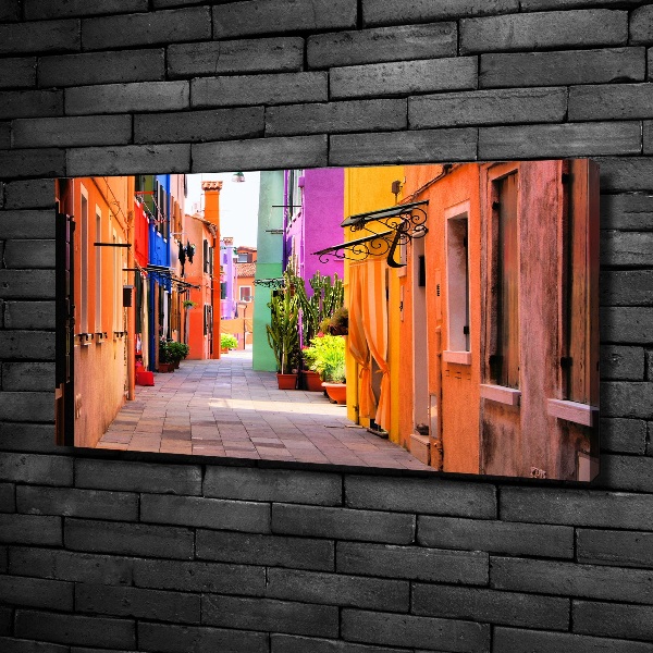 Foto quadro su tela Strade colorate