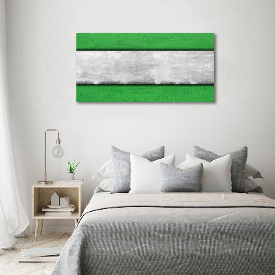 Foto quadro su tela Parete verde