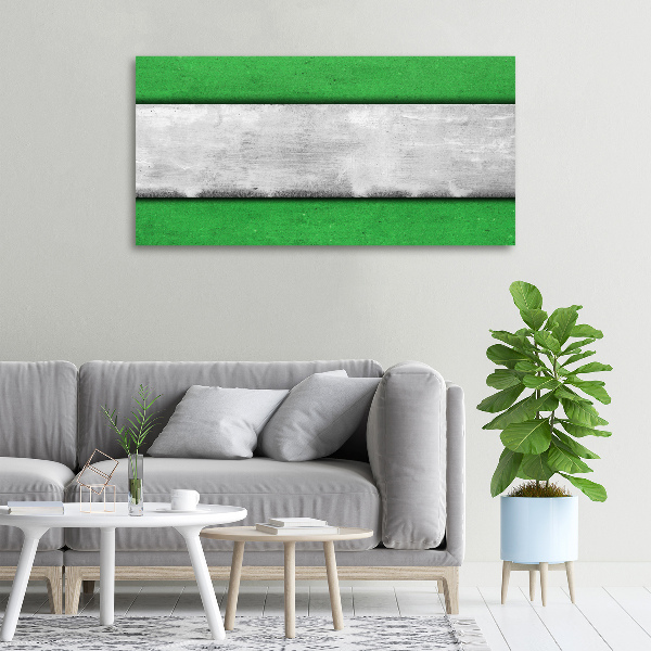Foto quadro su tela Parete verde