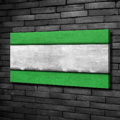 Foto quadro su tela Parete verde