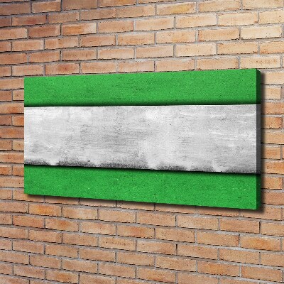 Foto quadro su tela Parete verde