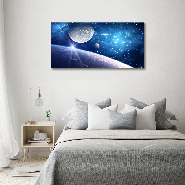 Quadro stampa su tela Luna