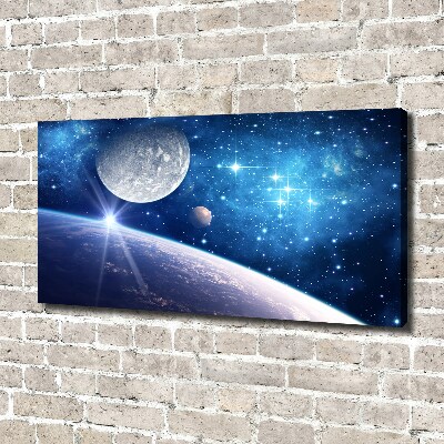 Quadro stampa su tela Luna