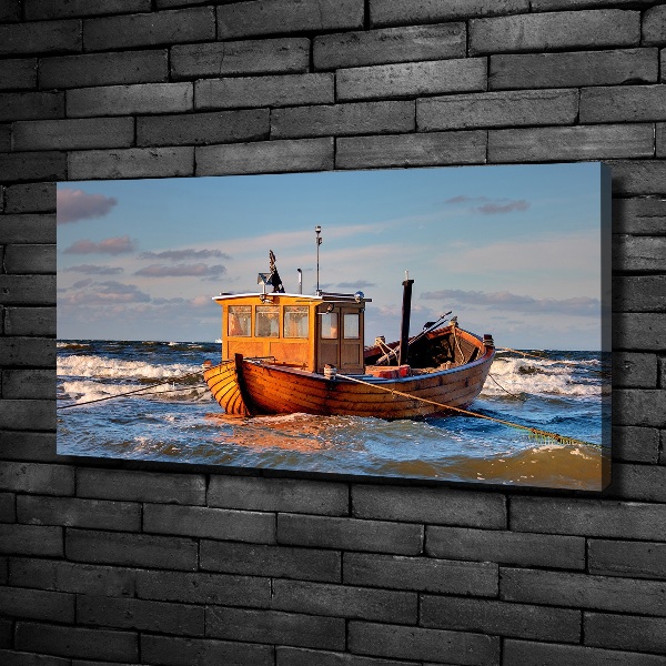 Foto quadro su tela Barca da pesca