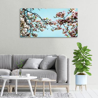 Quadro stampa su tela Fiori di magnolia