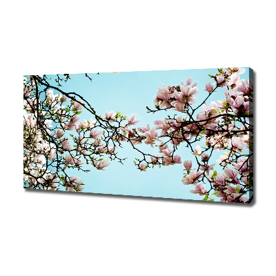 Quadro stampa su tela Fiori di magnolia