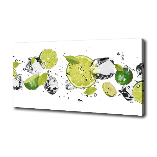 Quadro su tela Calce e acqua