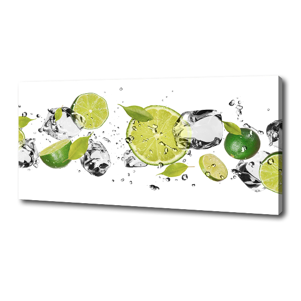 Quadro su tela Calce e acqua