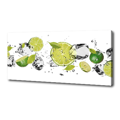 Quadro su tela Calce e acqua