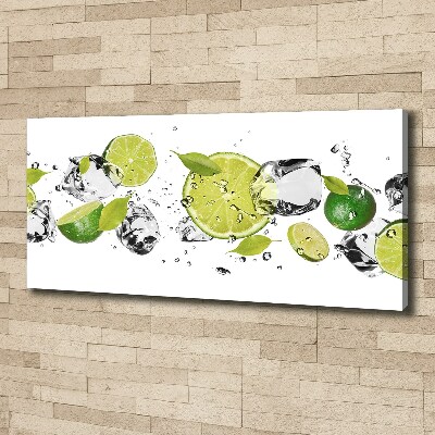 Quadro su tela Calce e acqua