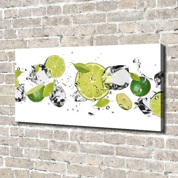 Quadro su tela Calce e acqua