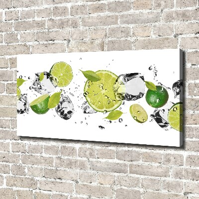 Quadro su tela Calce e acqua