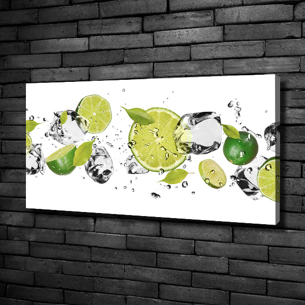 Quadro su tela Calce e acqua