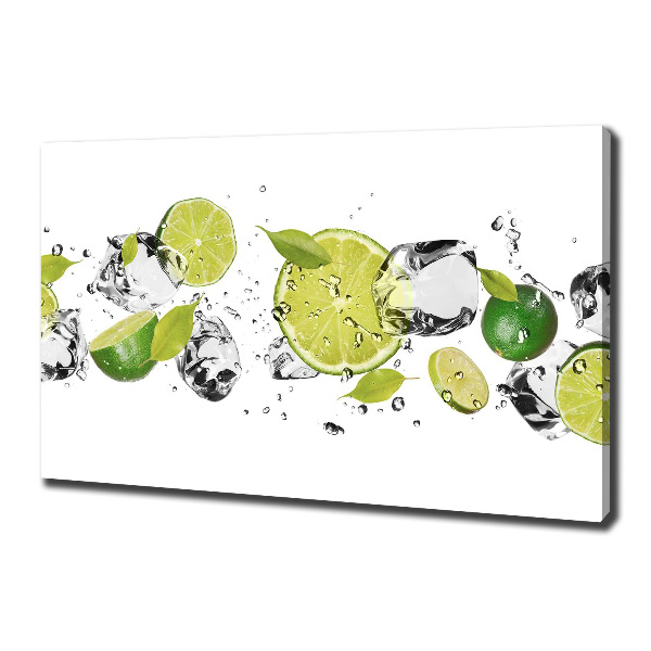 Quadro su tela Calce e acqua