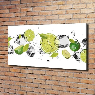 Quadro su tela Calce e acqua