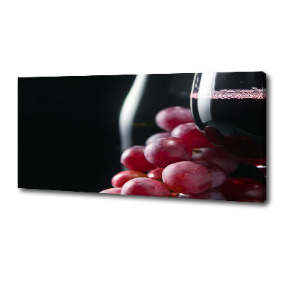 Quadro su tela Uva e vino