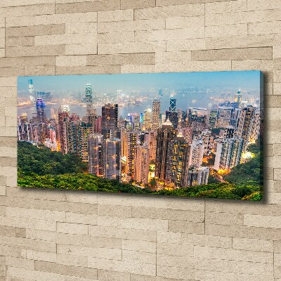 Foto quadro su tela Hong Kong