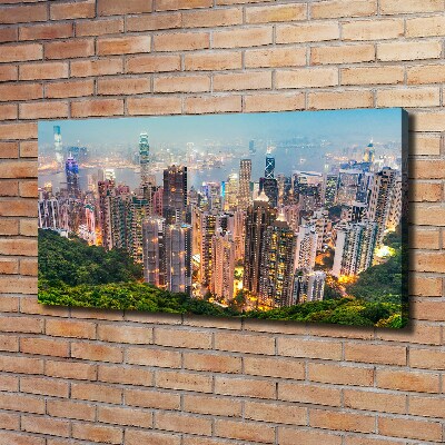 Foto quadro su tela Hong Kong